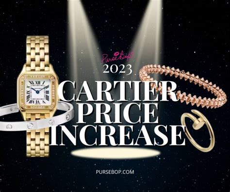 cartier price increase